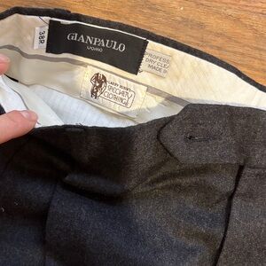 Men's Charcoal Gray Pants